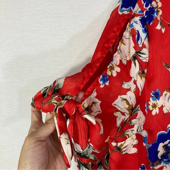 Stefano Cocci Soft Lightweight Floral Casual Top size Large - Picture 4 of 10